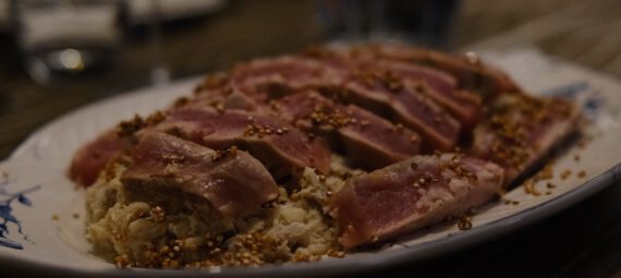 Krabsalade met tonijn