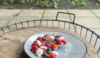 Zomers dessert