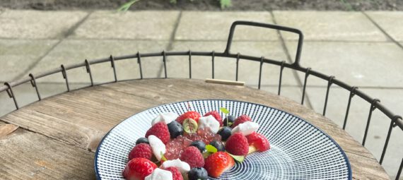 Zomers dessert