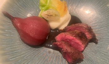 Hazenrug filet a la restaurant